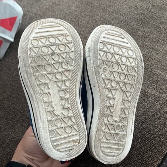 🔥 Blue and Brown Kids Shoes 🔥 - Picture 6 of 7